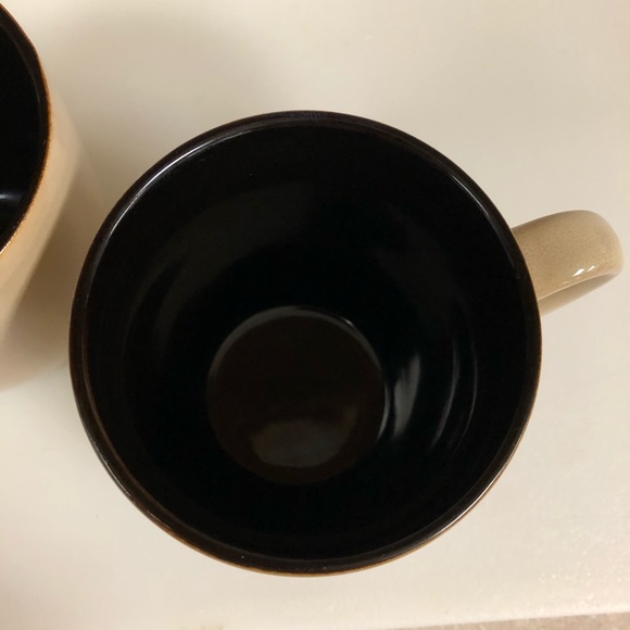 BOGO Set of 2 Pfaltzgraff Tan and Brown Mugs - Picture 5 of 16